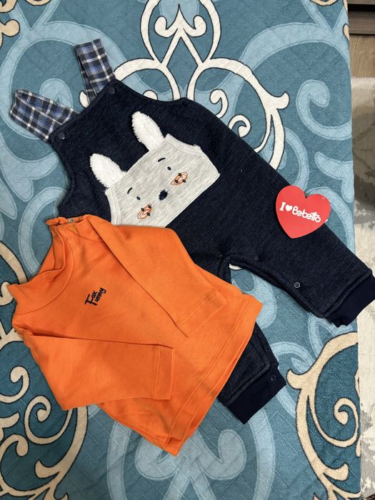 Костюмчики детские, размер 0-3 мес