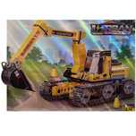 Set constructie XJ-Block Excavator XJ-846, 432 piese, 6+ ani
