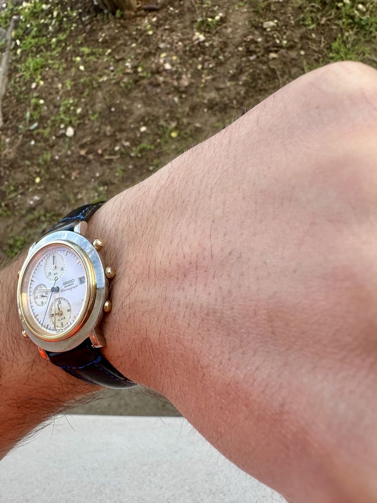 Seiko cronograf alarm Vintage
