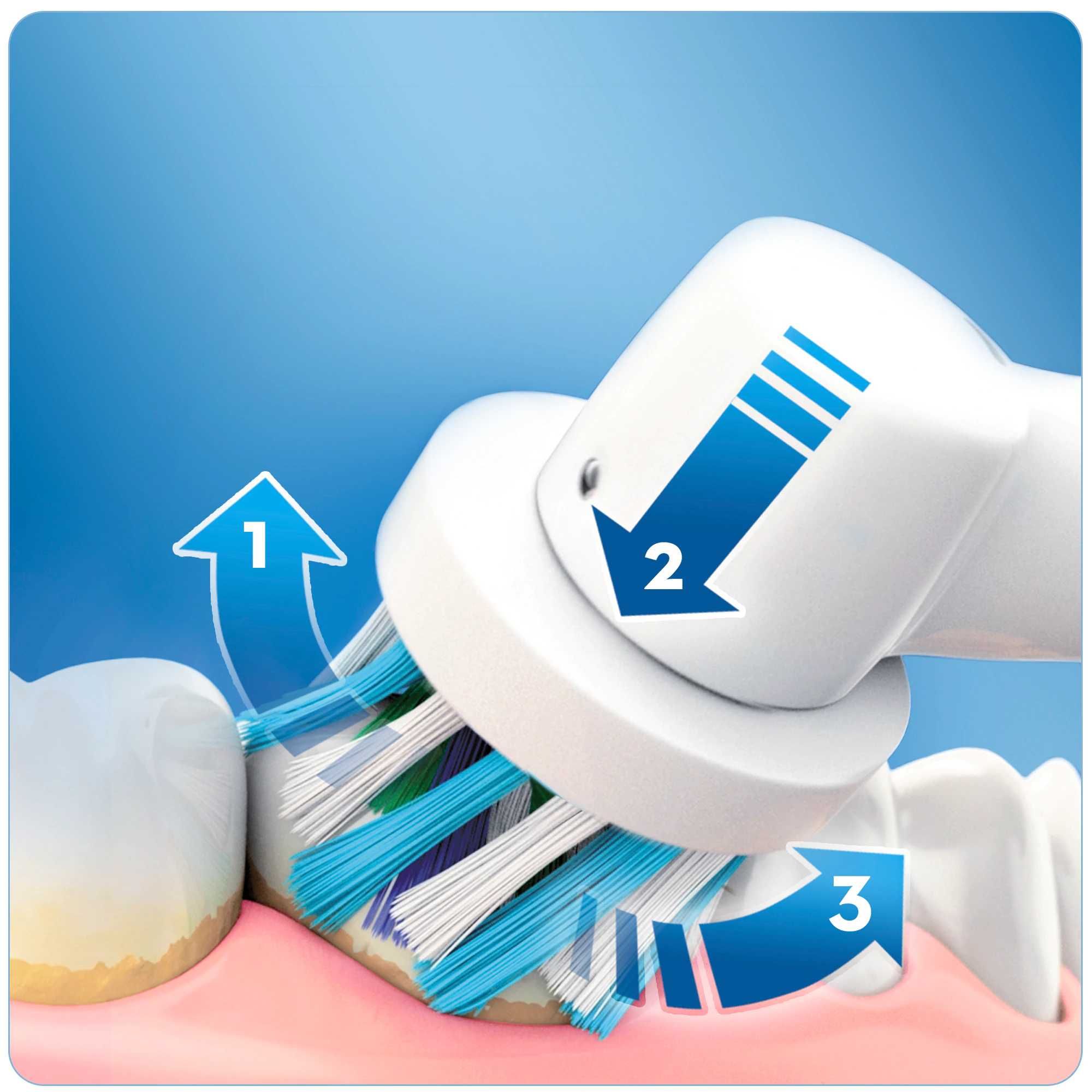 Periuta de dinti electrica Oral-B PRO 500 Cross Action, 3D, NOU
