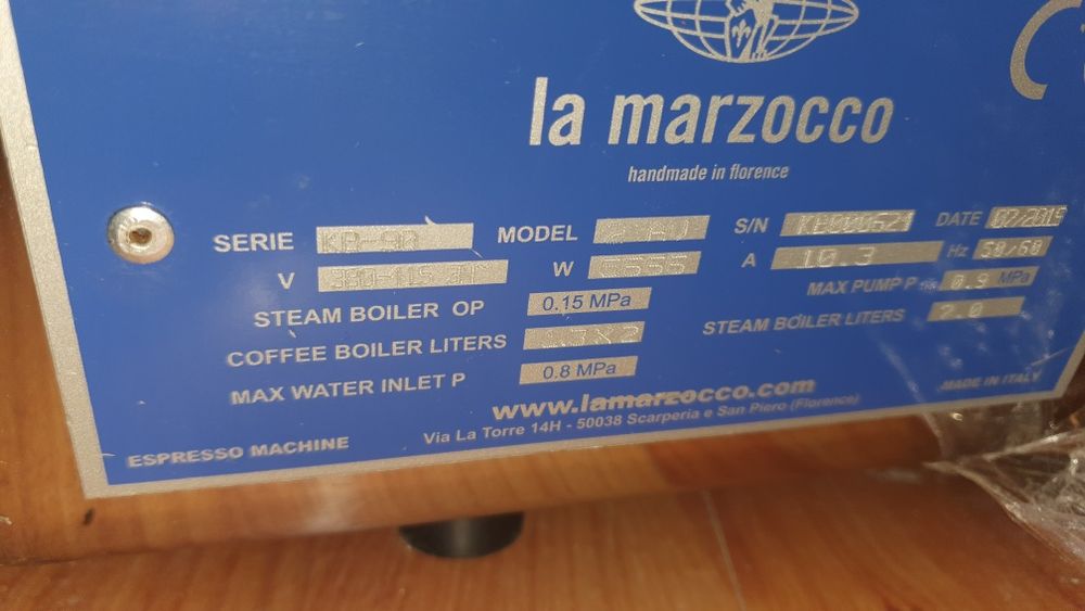 Espressor La Marzocco KB90