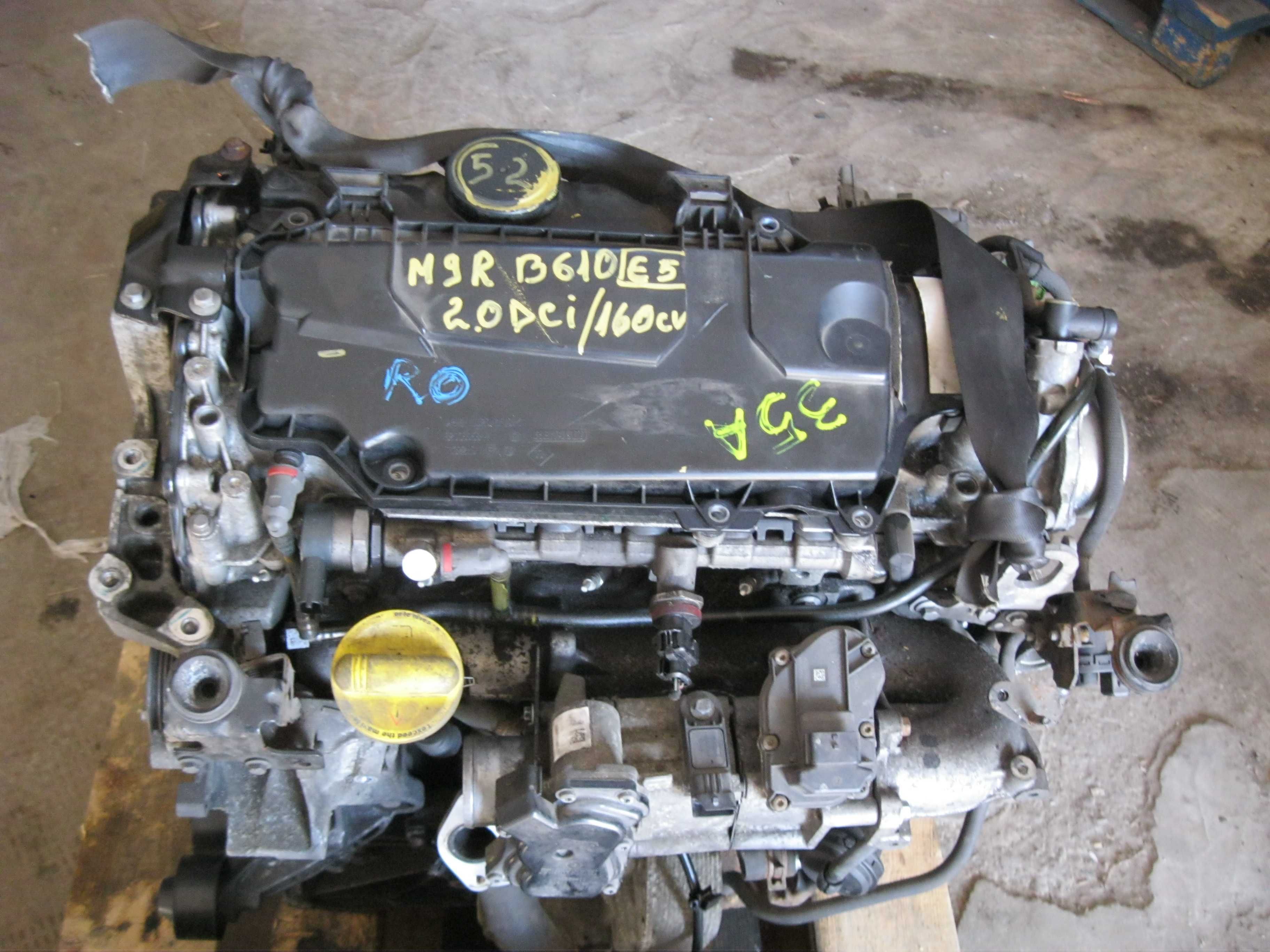 Motor 2.0DCI*M9R-B-610*160Cp2011Euro5CuAnexeMegane3Scenic3TraficFranta
