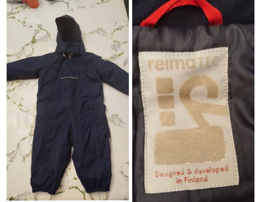 Reima tec демисезонный комбинезон