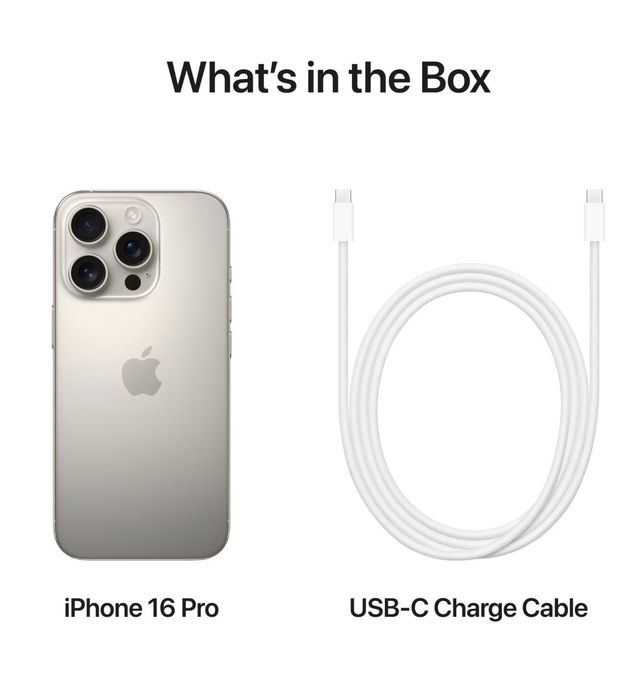 iPhone 16 PRO 512GB, Natural Titanium - STARE PERFECTA+ACCESORII, 93%