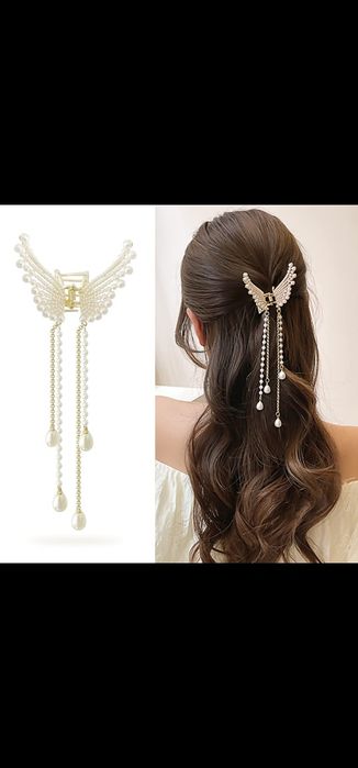 Заколка бабочка, крабик