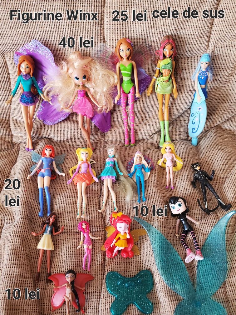 Păpuși Winx de colecție