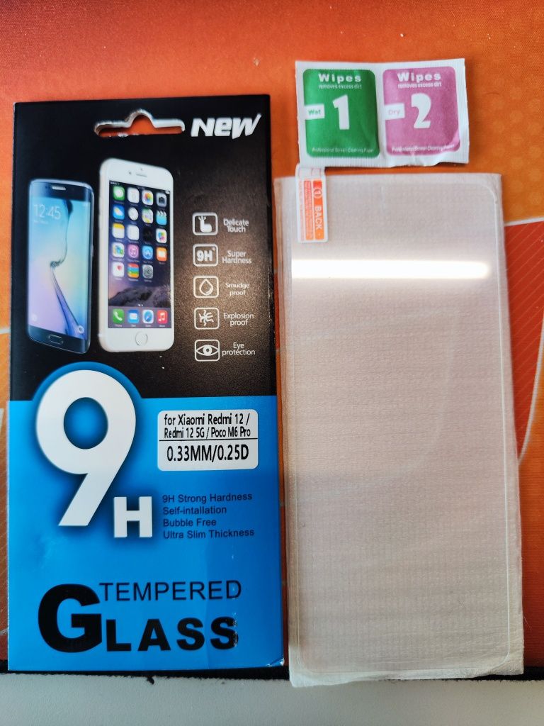 Стъклен протектор Xiaomi Redmi 12 / Poco M6 Pro