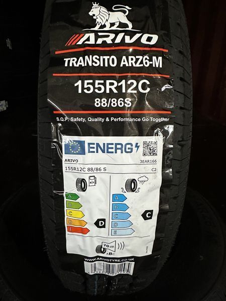 Нови Летни Бусови Гуми Arivo Transito Arz6-M 155R12C 88/86S Нов Doт