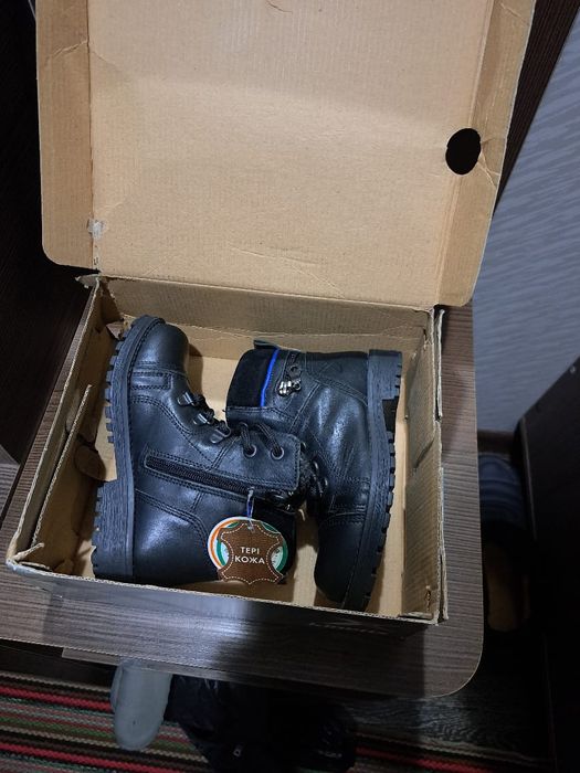 Детская обувь кожа