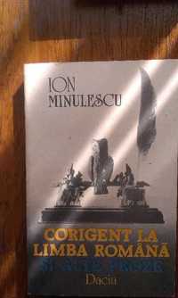 Corigent la limba romana si alte proze - Ion Minulescu