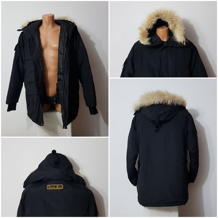 Geaca groasă cu puf CANADA GOOSE Coyote Dawn Parka (men) manusi Reusch