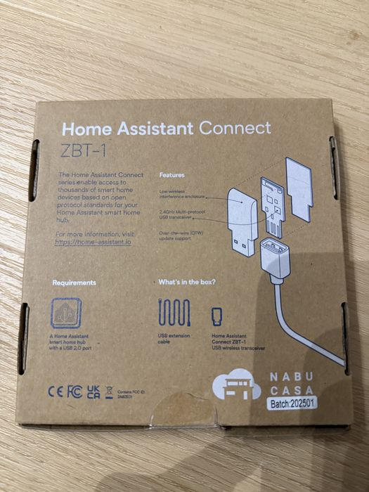 Home Assistent Connect ZBT-1