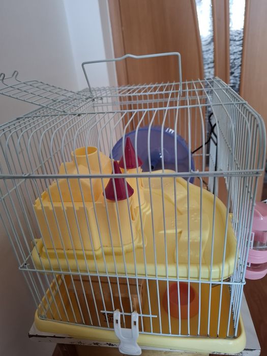 Клетка для хомяков в комплекте