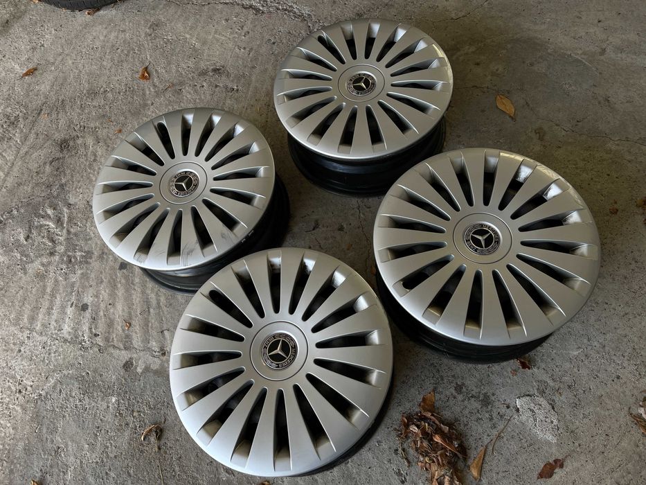 Jante de tabla + senzori + capace 5x112 R17 inch / Mercedes vito / V
