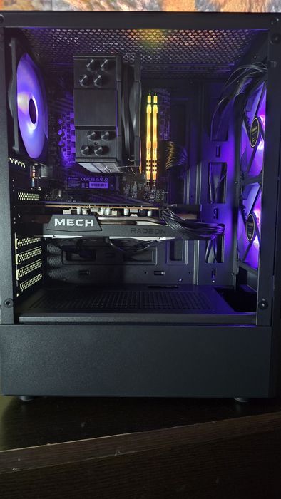 Pc gaming Ryzen 5 5600, Amd Rx 6650xt, 16 Gb DDR4 3200mhz