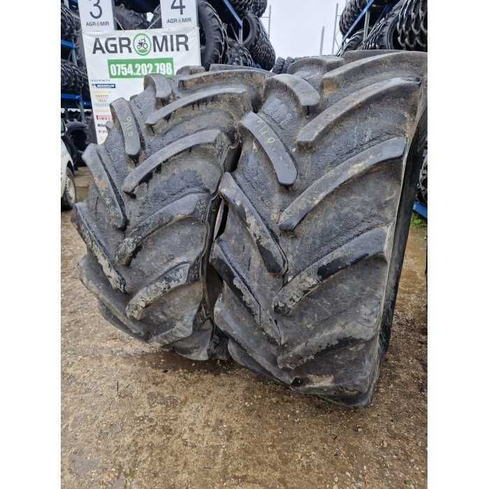 Anvelope BKT Agrimax 600/70R30 pentru JCB și Renault.