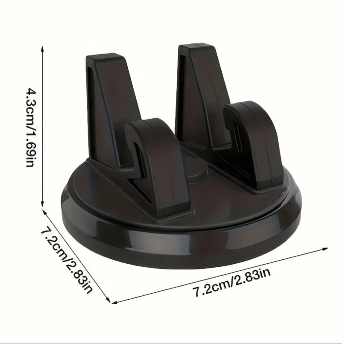 360° въртяща се поставка за телефон.