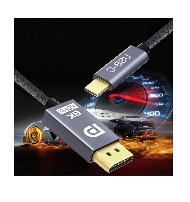 Для видеотехники кабель, адаптер Type-C to DP 8K