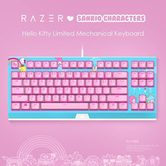 Продаю клавиатуру Razer Hello Kitty Edition