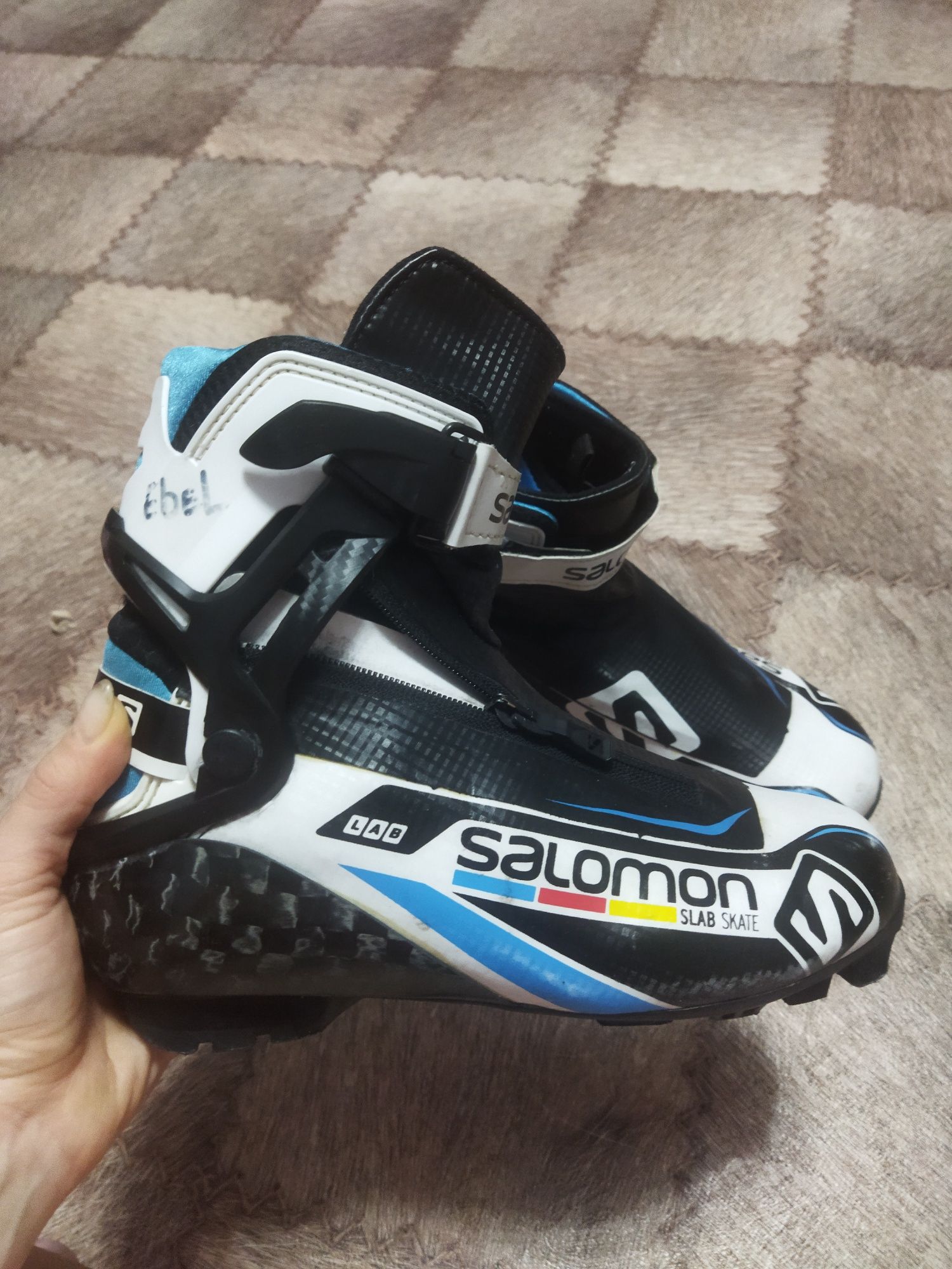 Лыжные ботинки Salomon коньковые