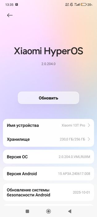 Xiaomi 13 t pro (glabal)