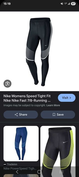 Дамски клин Nike Power Flash Running Tights, XS