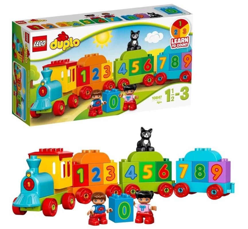 Lego “Поезд с номерами”
