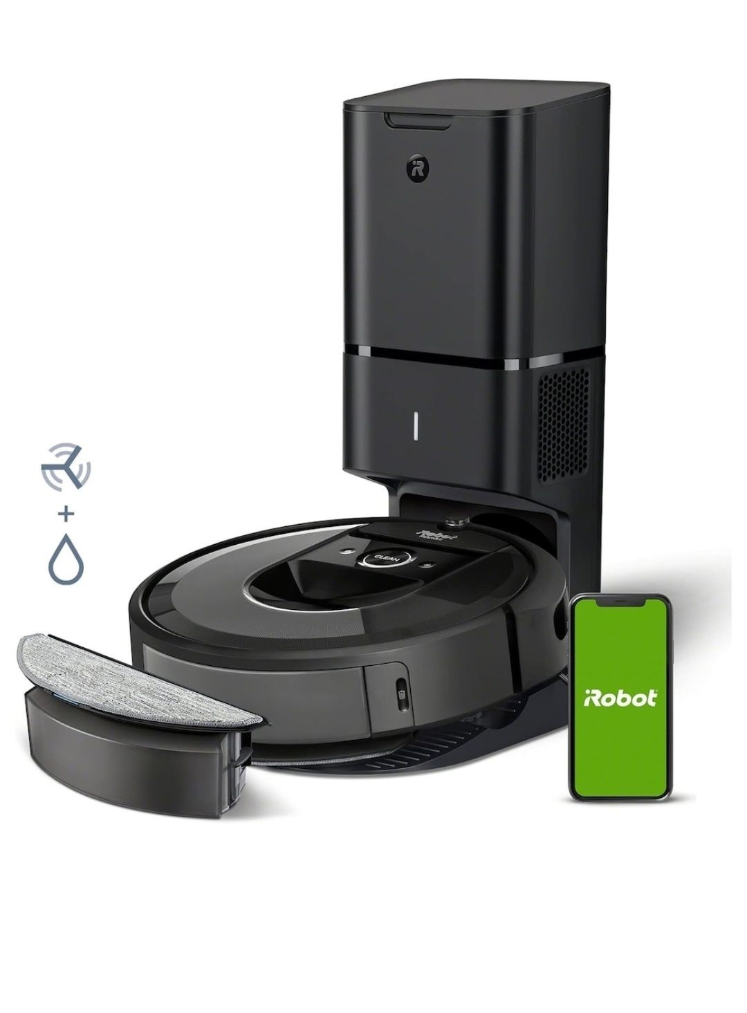 iRobot Roomba i8+(i8576) прахосмукачка и моп,ЧИСТО НОВА,неразопакована