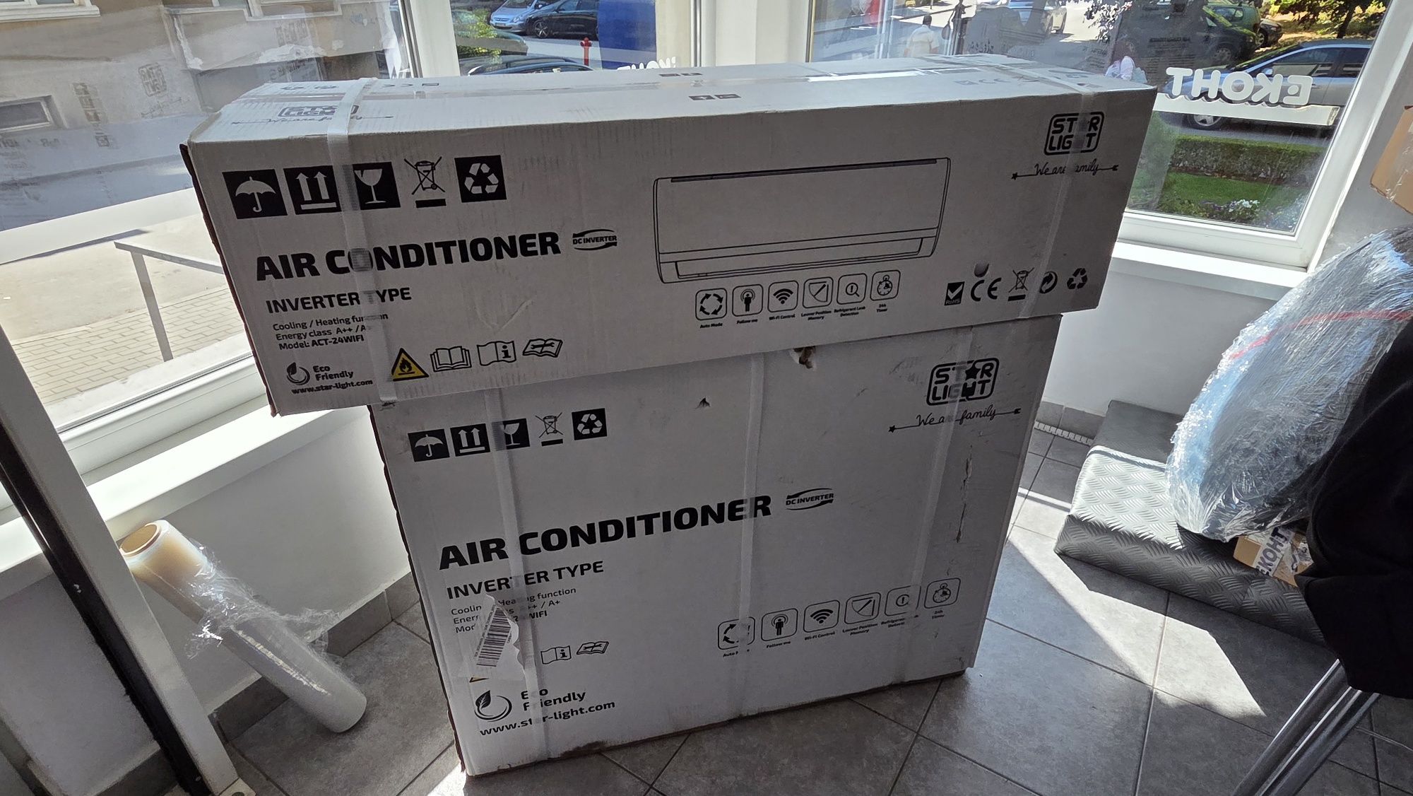 Инверторен климатик Star-Light ACT-09WIFI, 9000 BTU,