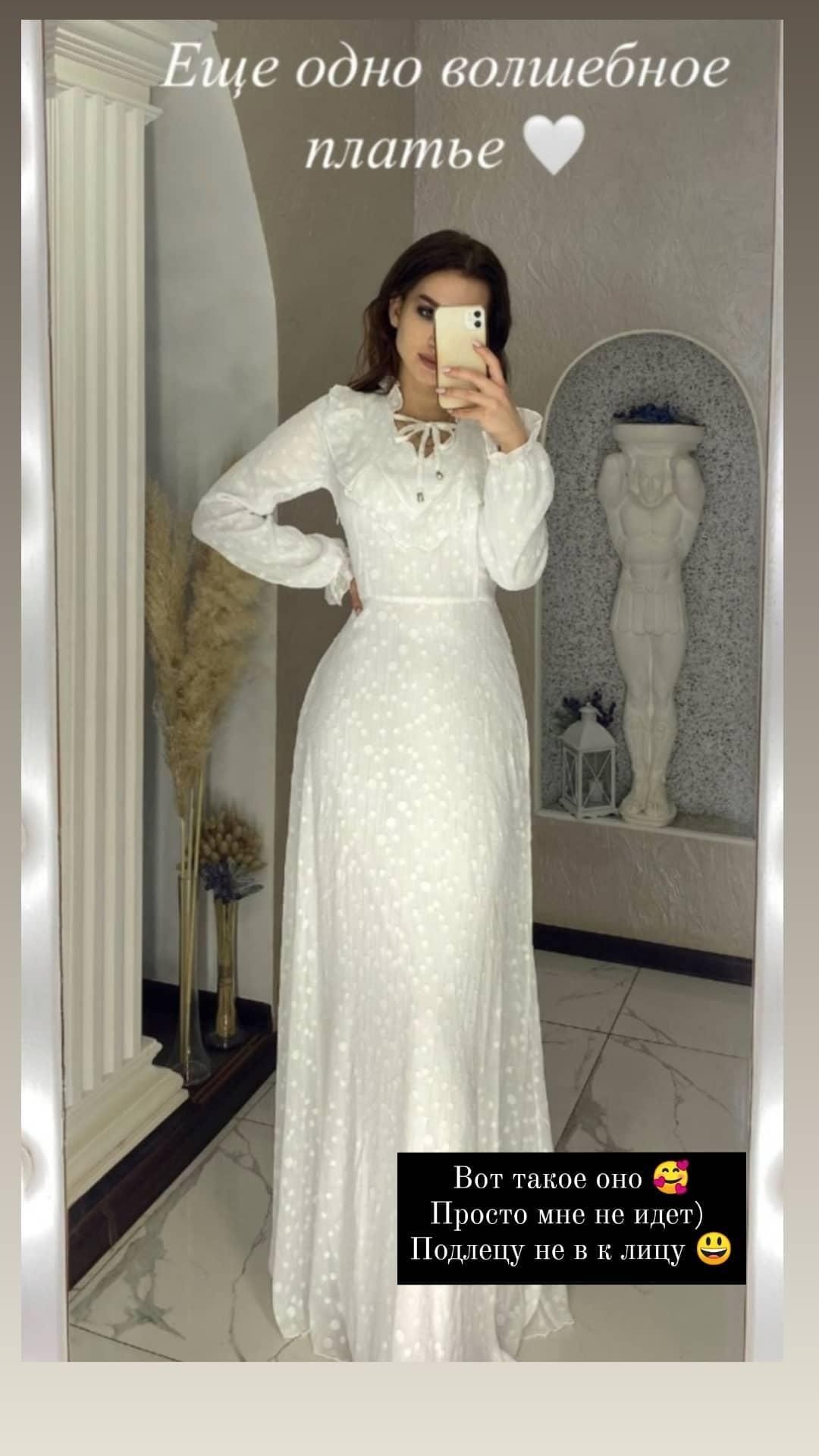 Продаю белое платье
