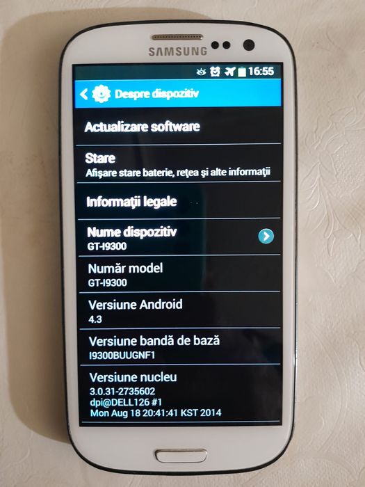 Vând Samsung Galaxy S3 perfect funcționale
