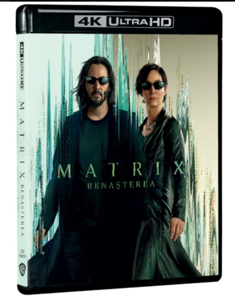 Matrix Renașterea UHD 4 K  vs Blu Ray nou!