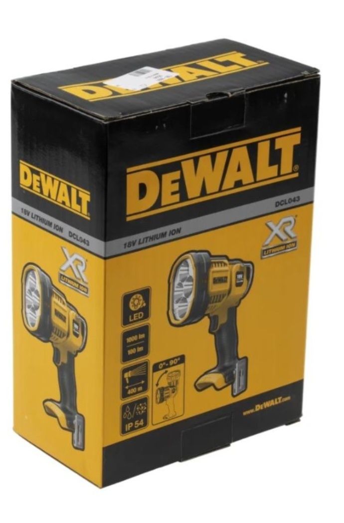 Акумулаторен фенер Dewalt DCL043/18V