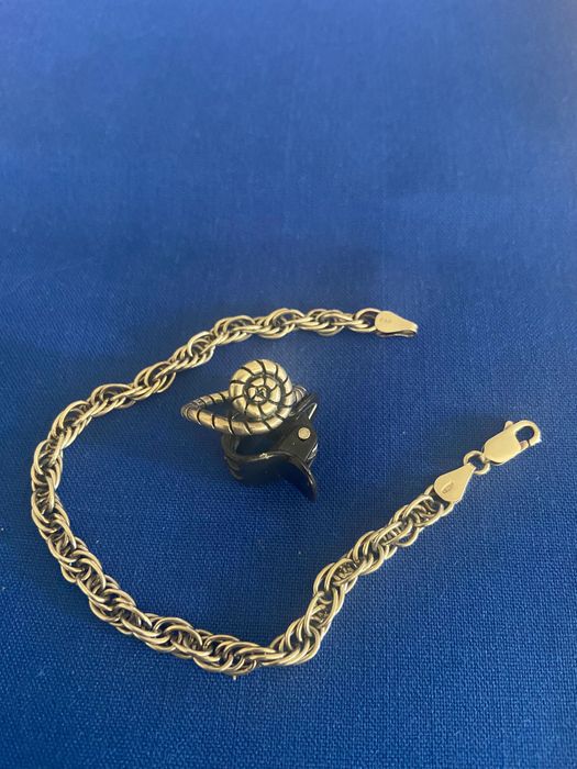 Сребро/Оригинален пръстен и гривна и Ефектни обици