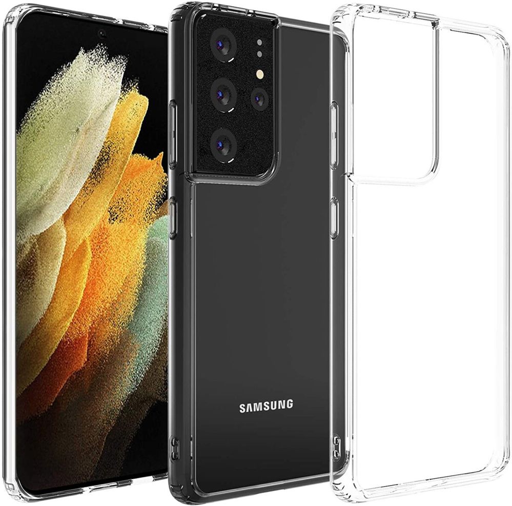 Husa Slim Samsung S21/S22/S23/S24/S25 Plus Ultra Clara / Negra Silicon