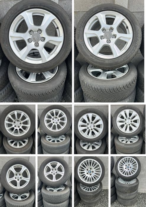 roți cu tot cu jante