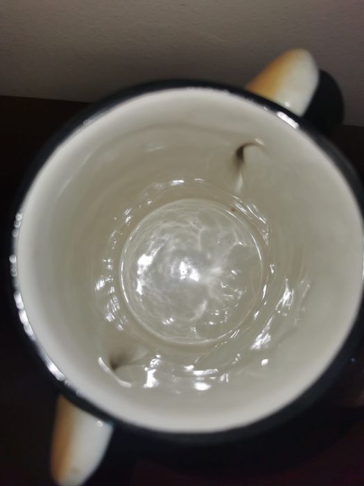 Керамична чаша за кафе чай с игрив мотив супер закачлив подарък !