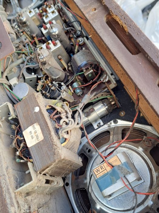 Radio mic  lampi vechi  Philips   stereo