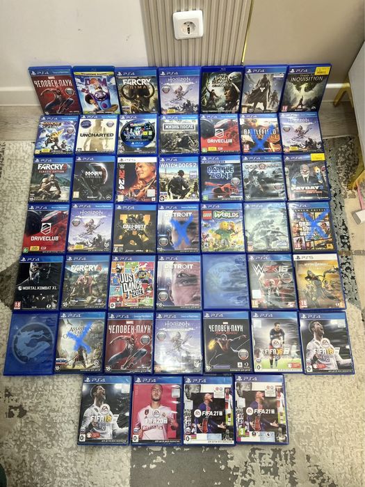 Диски на PS4 по самой низкой цене