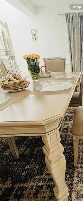 Vand masa mobexpert si 6 scaune