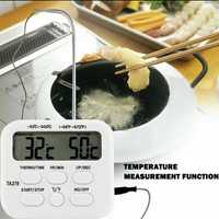 Цифровой Кухонный Термометр таймер с зондом