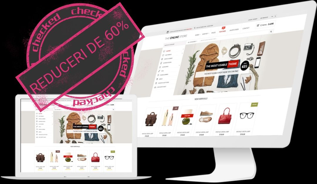 Web Design Creare Site  Magazin Online, Promovare Google Facebook