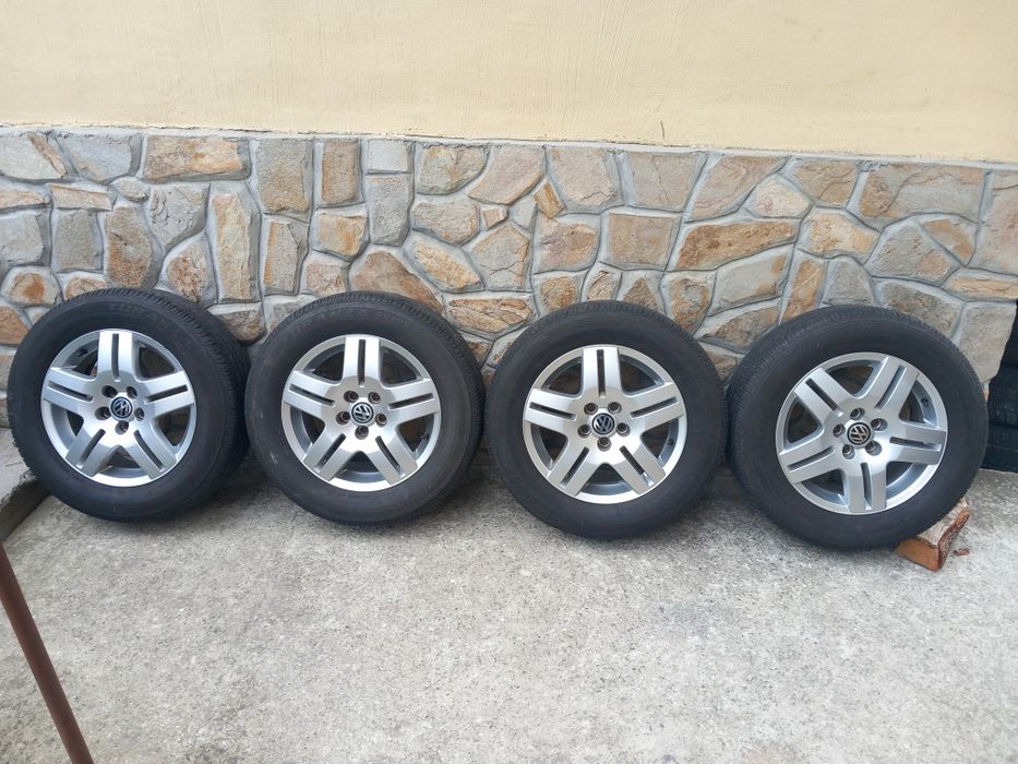 Оригинални Алуминиеви джанти 15цола за vw-Golf4.Bora.polo.skoda.5×100.