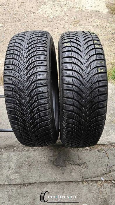 SET 2 Anvelope Iarna 215/60 R17 MICHELIN Alpin A4 96H