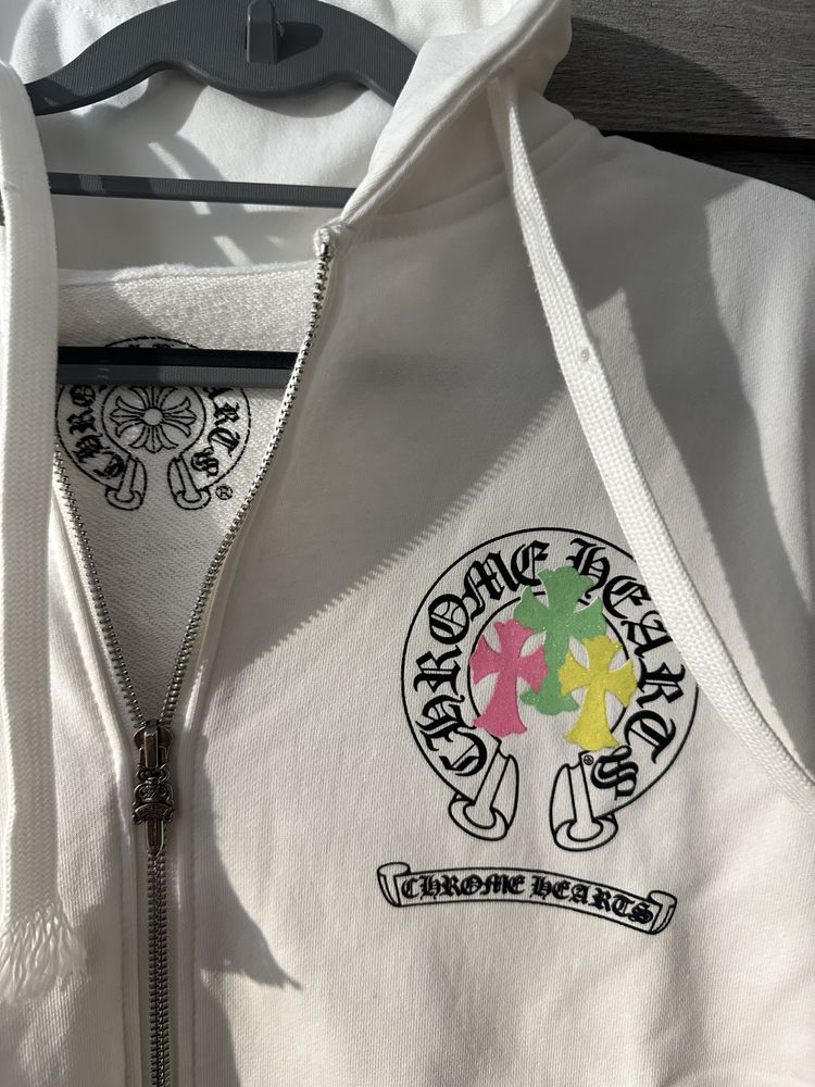 Chrome Hearts zip hoodie