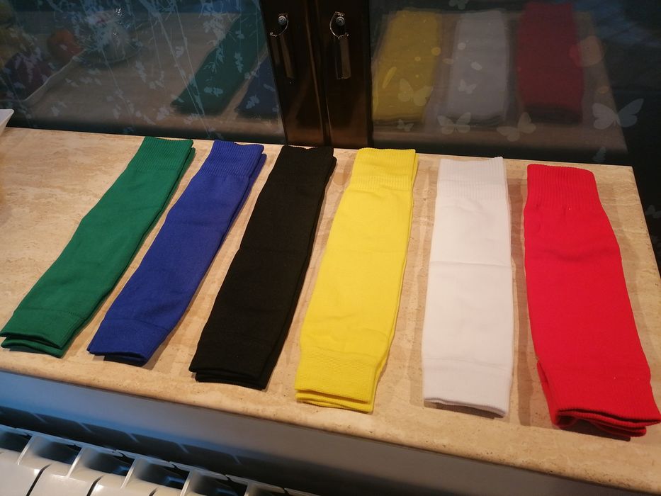 Jambiere fotbal copii (7-14 ani) fără talpa - Diverse culori