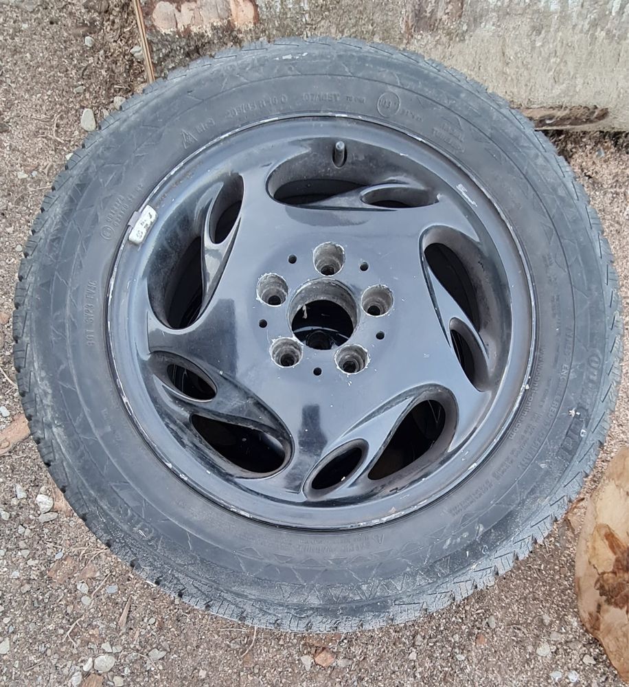 Jante aliaj cu anvelope de iarna 205/65 R16 C