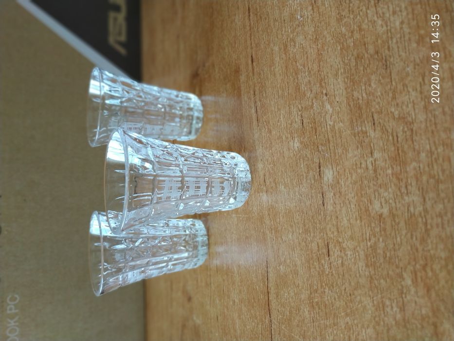 Хрустальные рюмки (4 штуки)