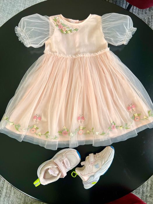 Next платье 98-104, 25 размер tombi кроссовки