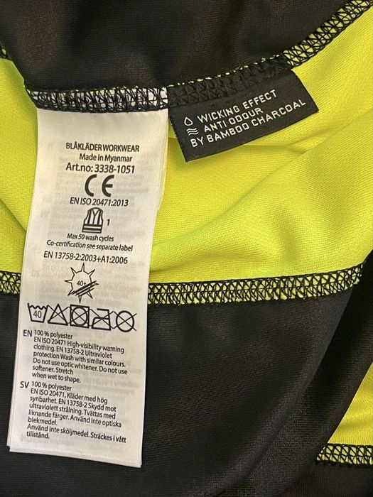 Tricou munca/workwear Blaklader Volvo marimea L